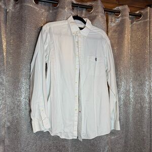 Men's White Cremieux Button-Up Shirt!